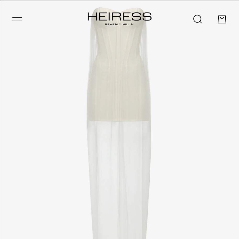 Heiress Sheer Corset Dress